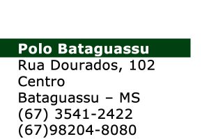 EJA (EaD) - Polo Bataguassu