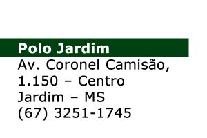 EJA (EaD) - Polo Jardim