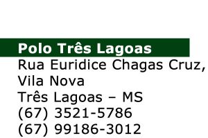 EJA (EaD) - Polo Três Lagoas